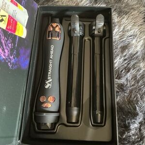 Straight Ahead Black Curling Iron Set